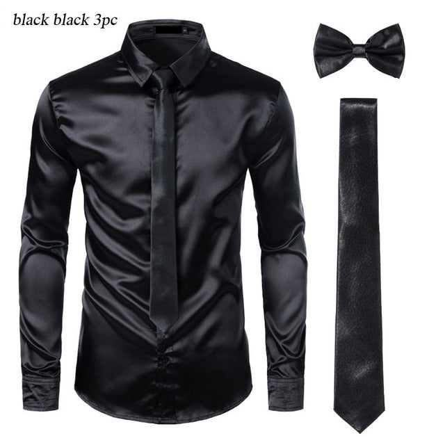 Lightweight Men's Shirt - Lucas-Black-S-State of Style