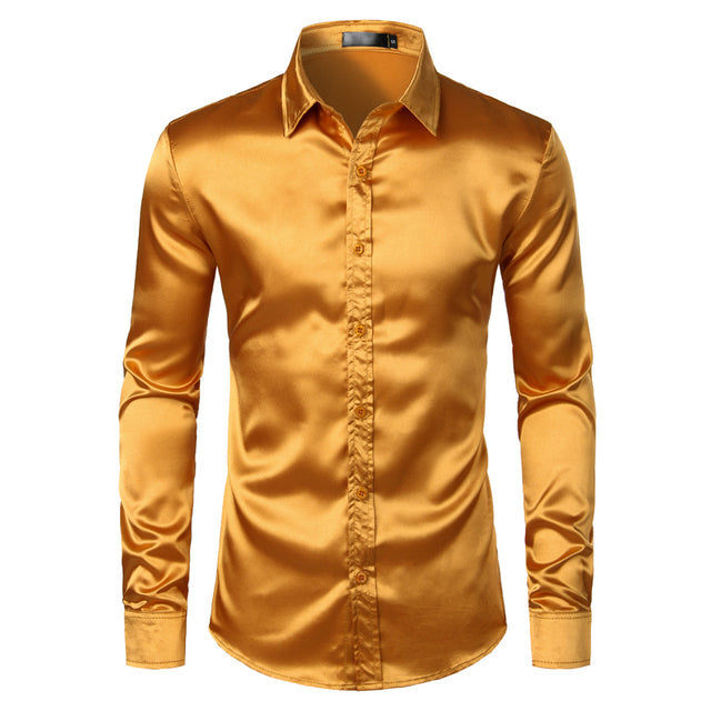 Lightweight Men's Shirt - Lucas-Gold-S-State of Style