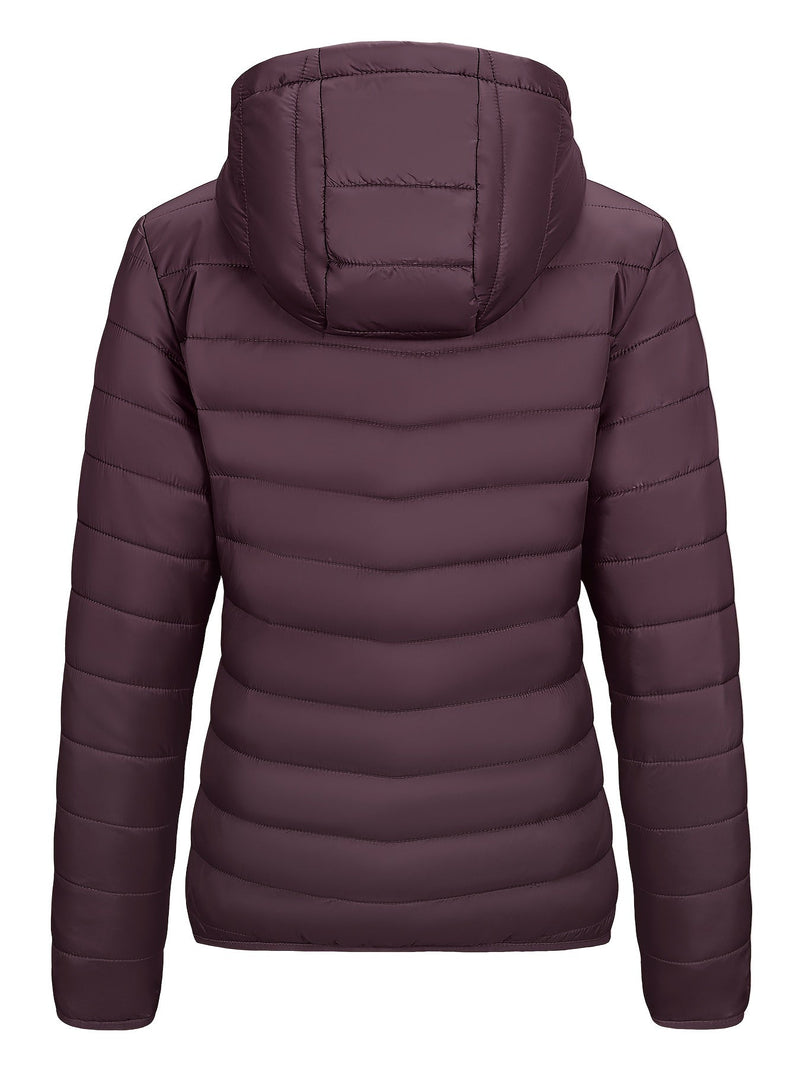 Lightweight Packable Women's Windbreaker with Hood - Aria-Black-XS-State of Style