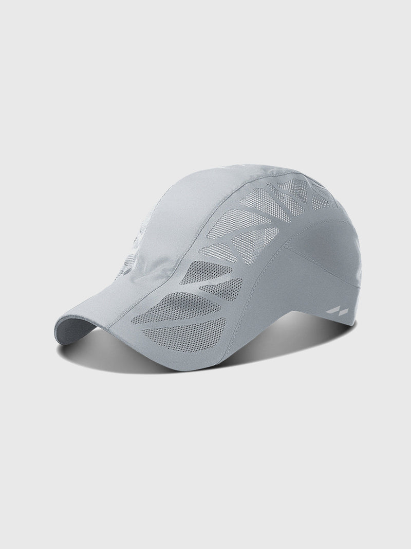 Lightweight Sports Cap with Ventilation – AeroPeak-Light grey-State of Style