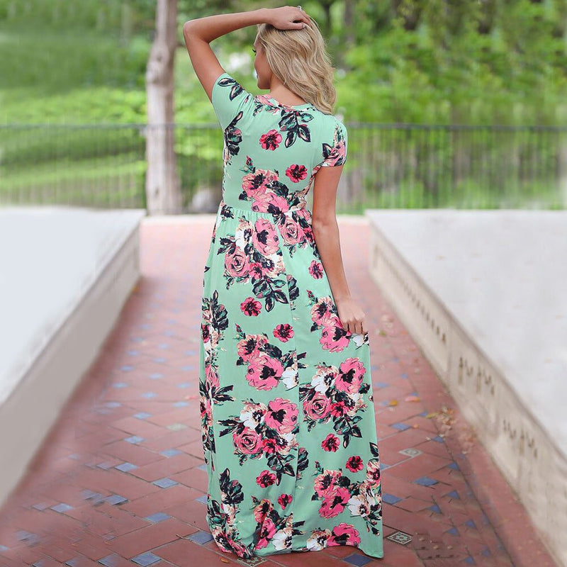 Lightweight & versatile summer dress for women – Kendra-Green-S-State of Style