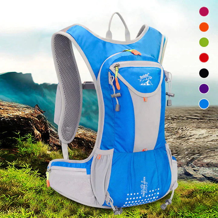 Lightweight, Waterproof & Built-in Hydration Bladder – AquaPack-Blue-State of Style