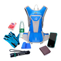 Lightweight, Waterproof & Built-in Hydration Bladder – AquaPack-Blue-State of Style