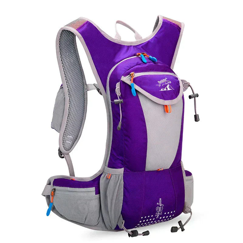 Lightweight, Waterproof & Built-in Hydration Bladder – AquaPack-Purple-State of Style
