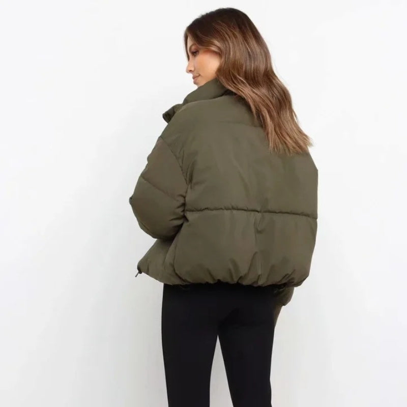 Lightweight Women's Puffer Jacket - Sofia-Light Green-S-State of Style