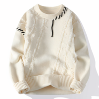 Limited Edition Patchwork Men's Jumper - Jasper-White-XS-State of Style