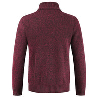 Lined Knitted Zip-Up Jacket for Men - Victor-Beige-M-State of Style