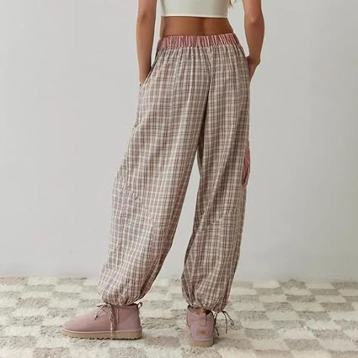 Liza Checkered Pyjama – Soft & Stylish Sleepwear for All Seasons-Blue-S-State of Style