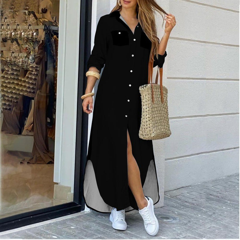Long Dress for Women | Stylish and Comfortable-Black-S-State of Style