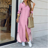 Long Dress for Women | Stylish and Comfortable-Pink-S-State of Style