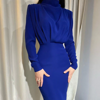 Long-Sleeved Autumn Dress | Comfortable & Stylish-Deep Blue-S-State of Style