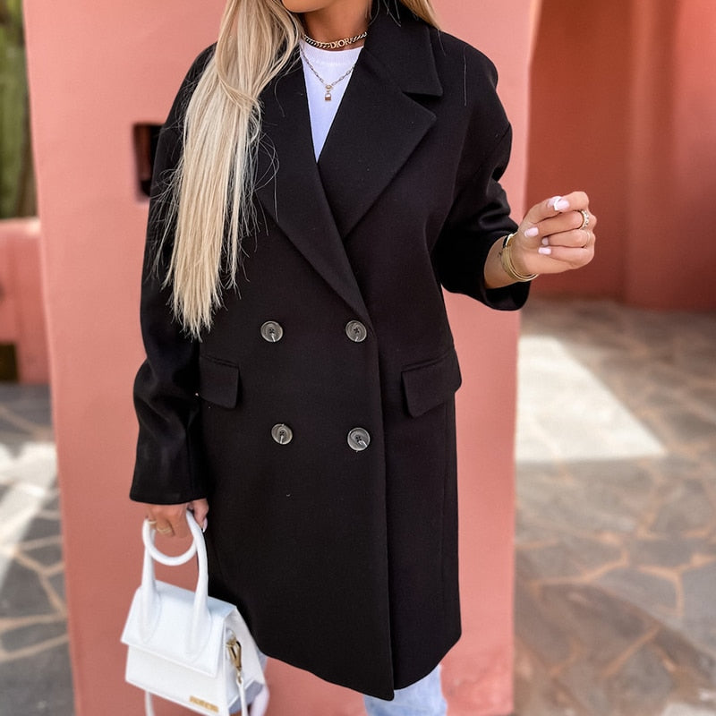 Long Winter Coat | Warm & Stylish-Black-S-State of Style