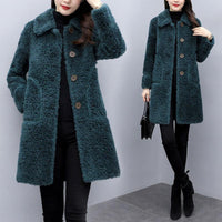 Long Women's Jacket | Stylish & Comfortable | Versatile Outerwear-Dark Green-M-State of Style