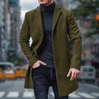 Luca Belloni Classic Long Trench Coat | Stylish & Comfortable-Green-M-State of Style