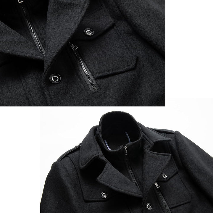 Luca Classic Men’s Winter Blazer-Black-S-State of Style