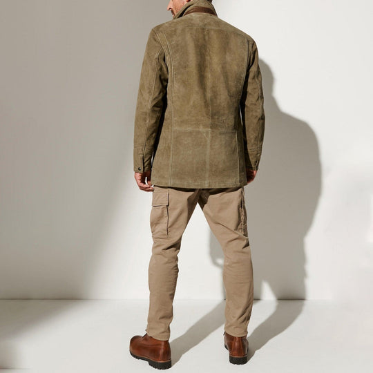 Lucas Vintage Men's Autumn Jacket-S-State of Style