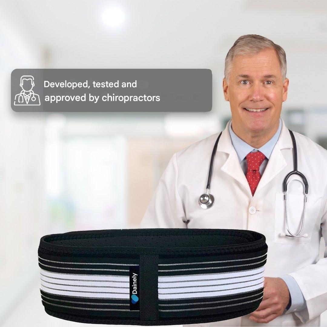 Lumbar and Pelvic Support Belt - FlexAlign-M: Hip circumference 75–110 cm-State of Style