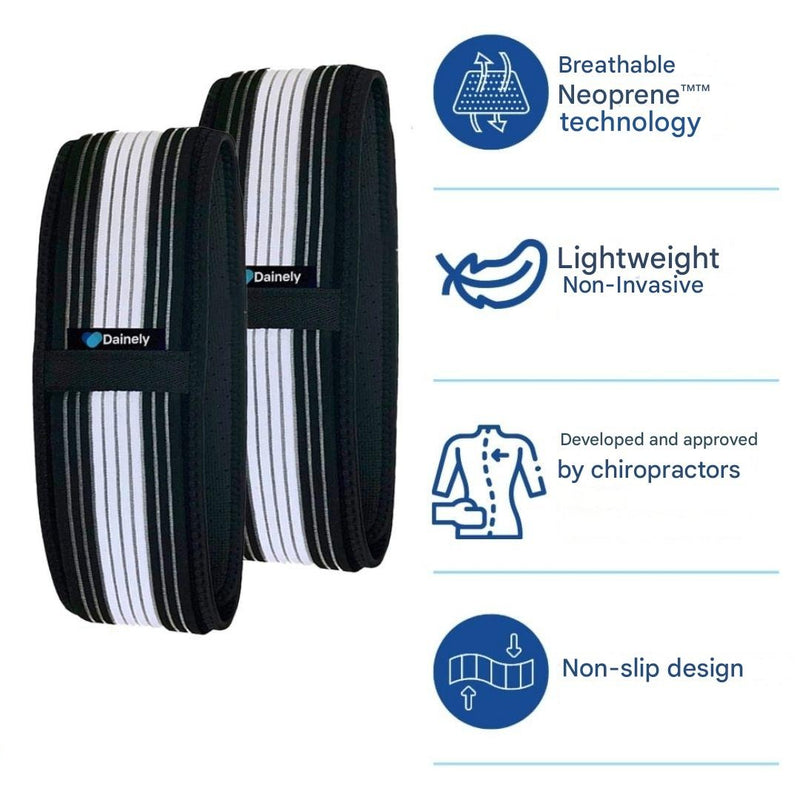 Lumbar and Pelvic Support Belt - FlexAlign-M: Hip circumference 75–110 cm-State of Style