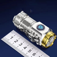 LumenTorch Compact LED Torch-Black-State of Style