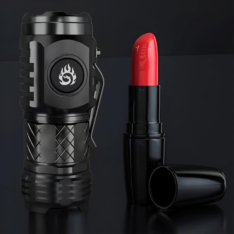 LumenTorch Compact LED Torch-Black-State of Style