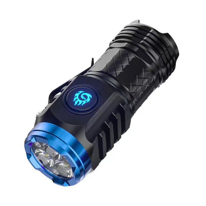 LumenTorch Compact LED Torch-Black-State of Style