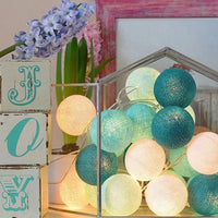 LumiBall - Fun Cotton Light-Up Ball String Lights-Candy-1.5 metres 10 lights-USB-State of Style