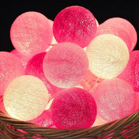 LumiBall - Fun Cotton Light-Up Ball String Lights-Candy-1.5 metres 10 lights-USB-State of Style