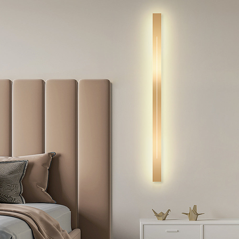 LumièreGold LED Wall Lamp-L60CM-Warm White-Black-State of Style