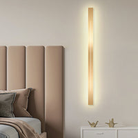 LumièreGold LED Wall Lamp-L60CM-Warm White-Black-State of Style