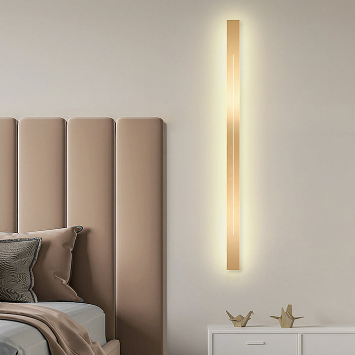 LumièreGold LED Wall Lamp-L60CM-Warm White-Black-State of Style