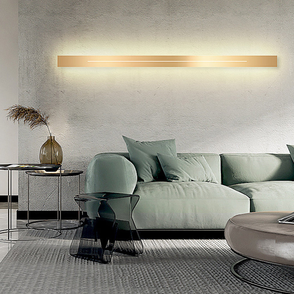LumièreGold LED Wall Lamp-L60CM-Warm White-Black-State of Style