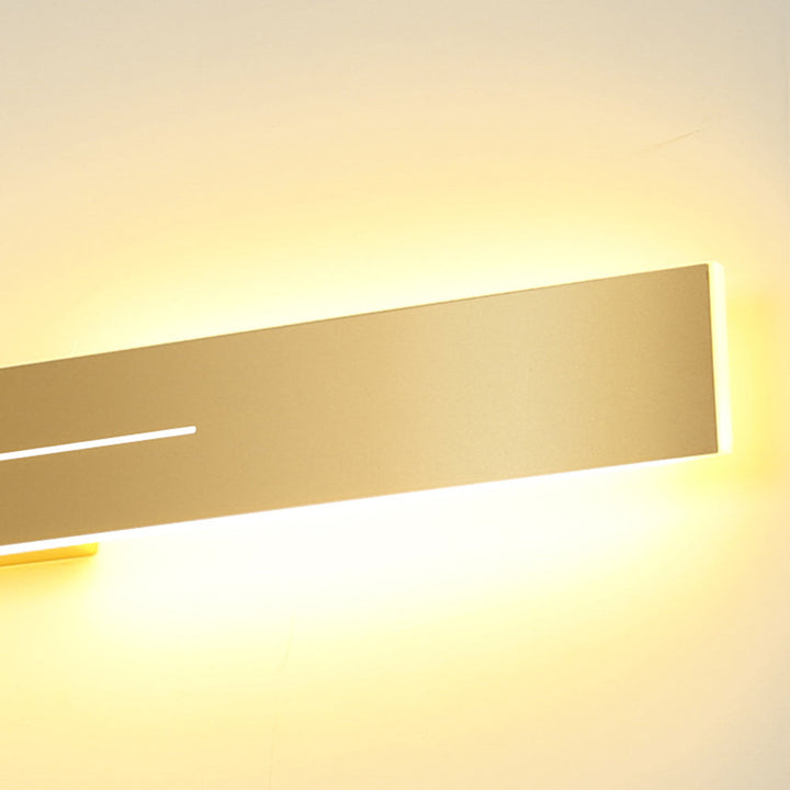 LumièreGold LED Wall Lamp-L60CM-Warm White-Black-State of Style