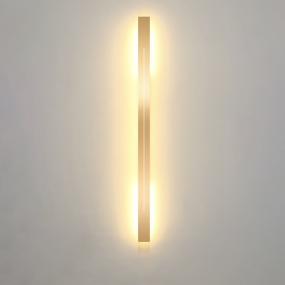 LumièreGold LED Wall Lamp-L60CM-Warm White-Black-State of Style