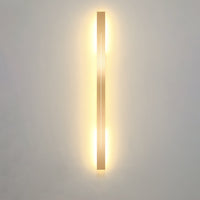 LumièreGold LED Wall Lamp-L60CM-Warm White-Black-State of Style
