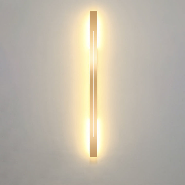 LumièreGold LED Wall Lamp-L60CM-Warm White-Black-State of Style