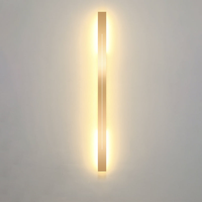 LumièreGold LED Wall Lamp-L60CM-Warm White-Black-State of Style