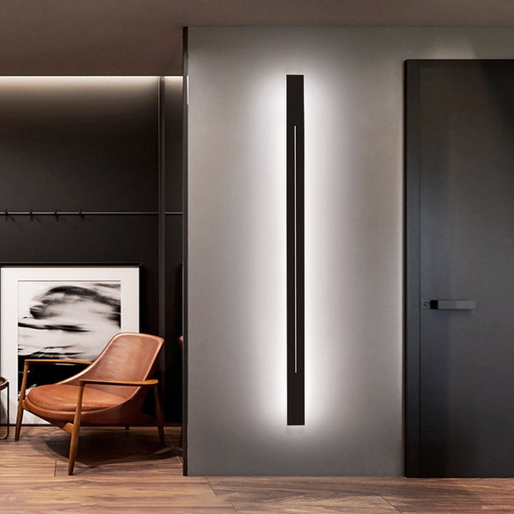 LumièreGold LED Wall Lamp-L60CM-Warm White-Black-State of Style