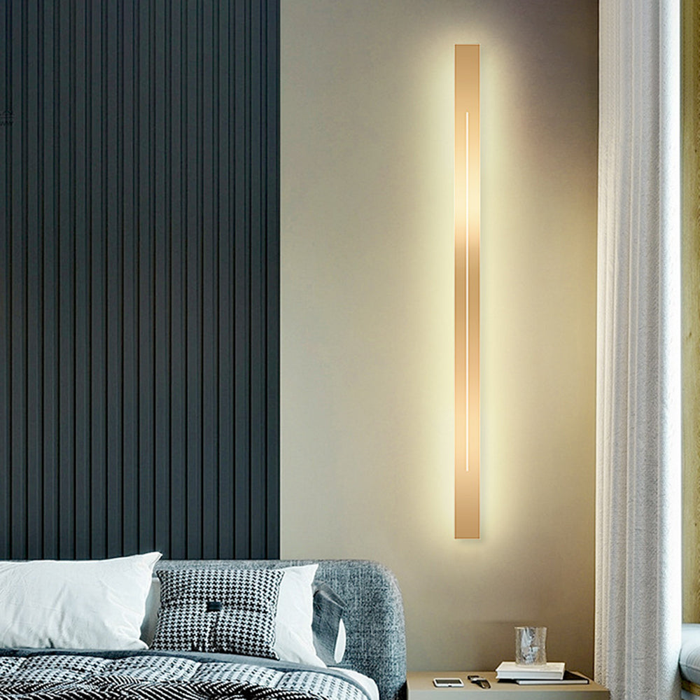 LumièreGold LED Wall Lamp-L60CM-Warm White-Black-State of Style