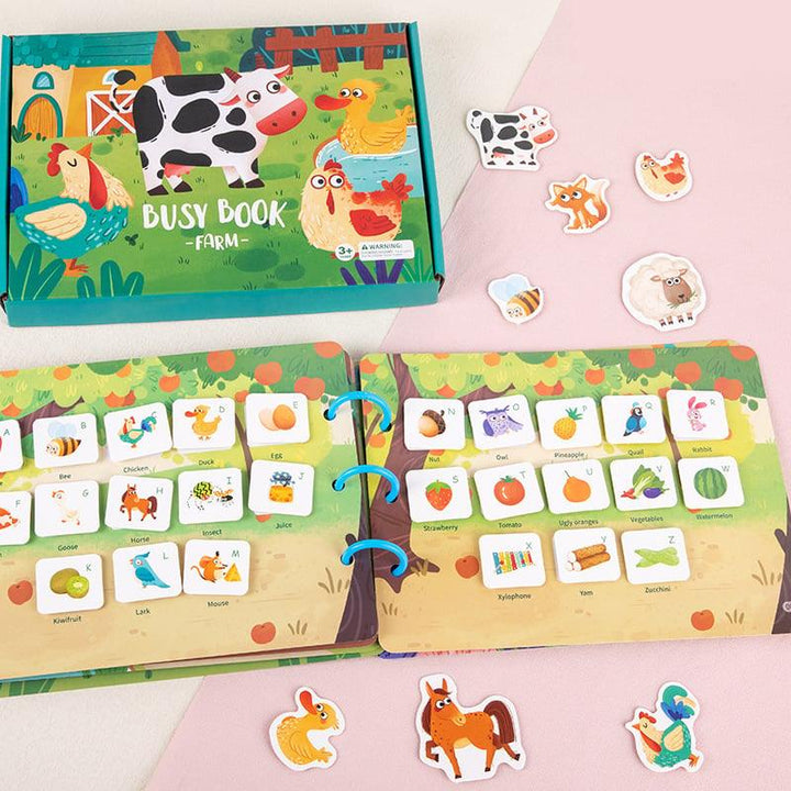 Luna Sensory Book for Kids-Farm-State of Style