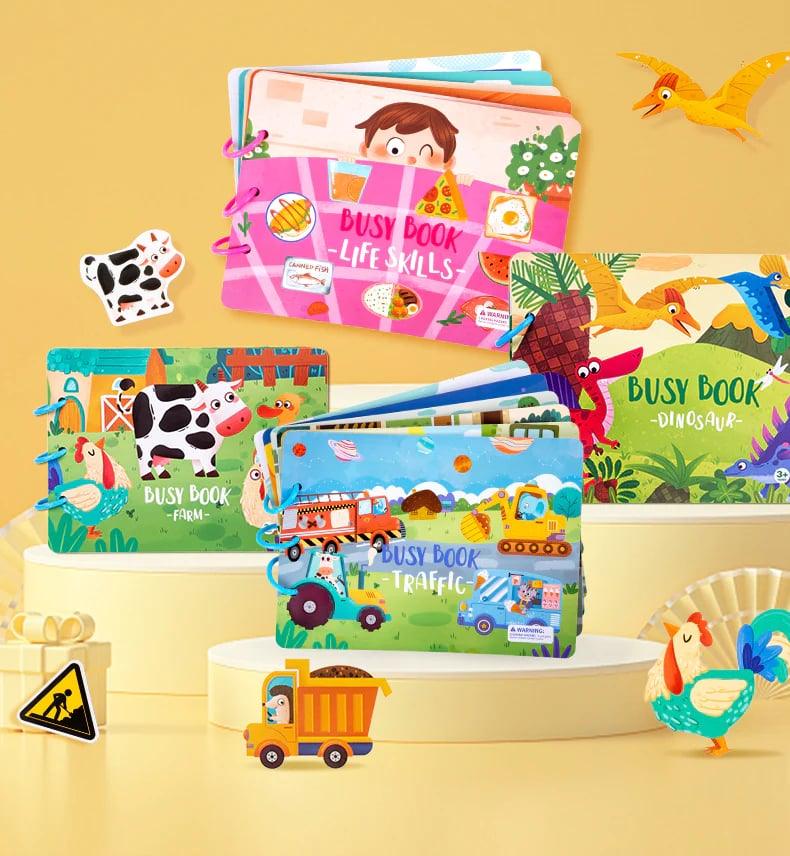 Luna Sensory Book for Kids-Farm-State of Style