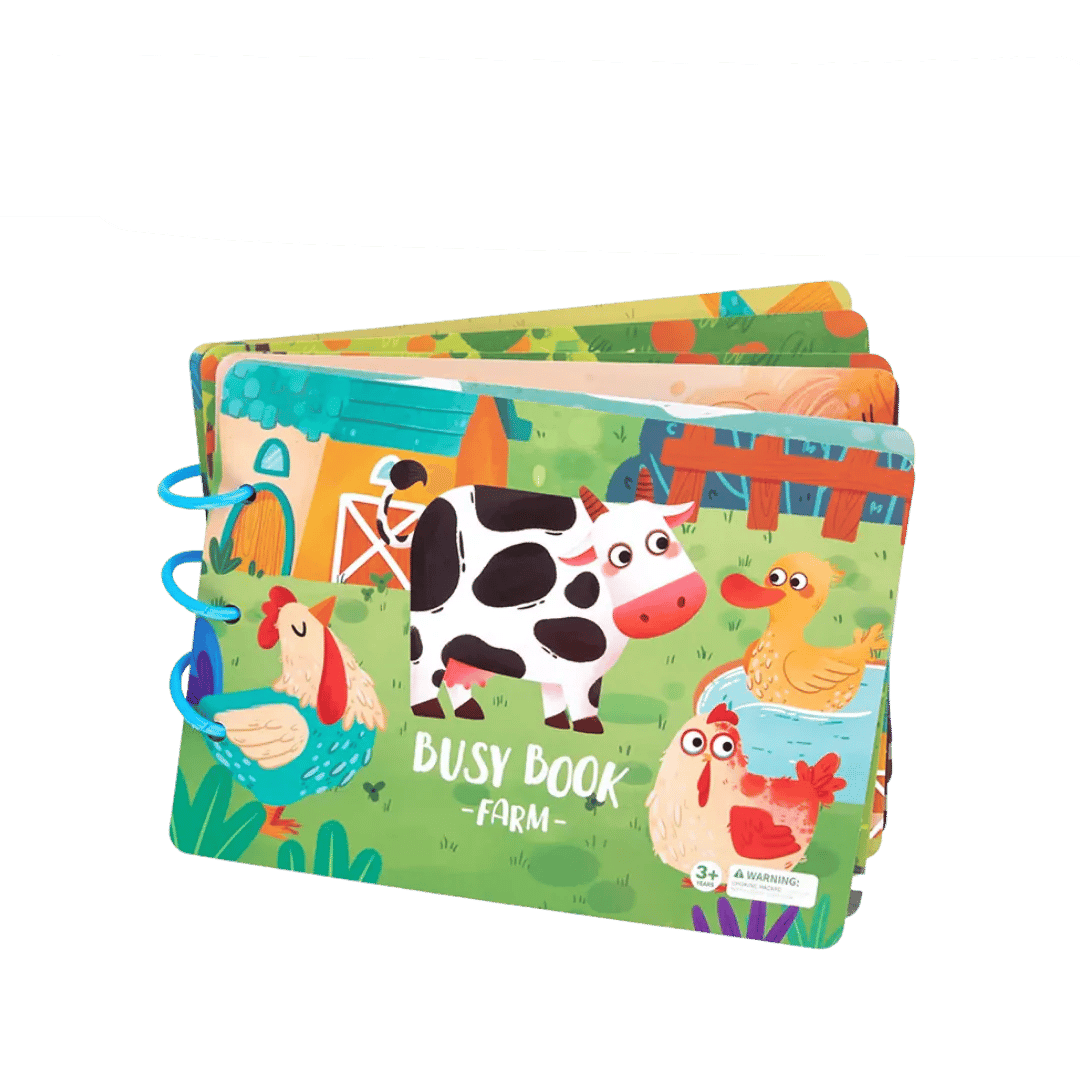 Luna Sensory Book for Kids-Farm-State of Style