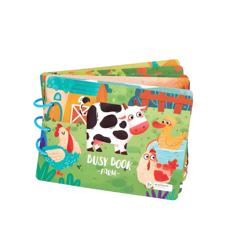 Luna Sensory Book for Kids-Farm-State of Style