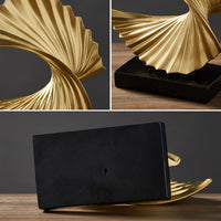 LunarGrace Crescent Moon Sculpture-Gold-State of Style