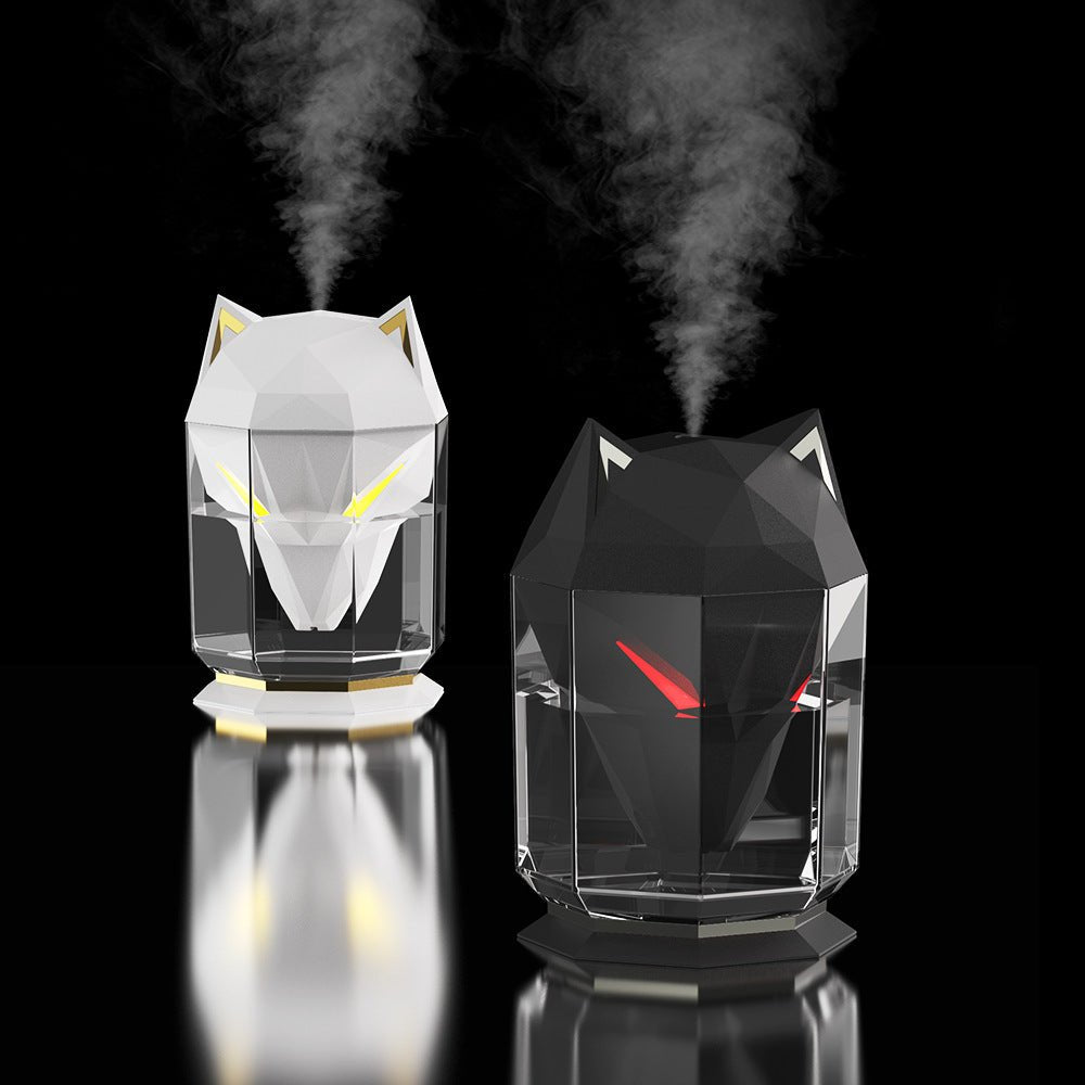 LupoMist Wolf Design Humidifier-Black-State of Style