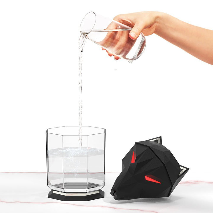 LupoMist Wolf Design Humidifier-Black-State of Style