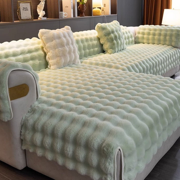 Luxe Anti-Slip Sofa Cover - SofaGuard Luxe-Light Green-70*70cm-State of Style