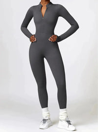 Luxe Full-Body Romper with Long Sleeves - Lisa-Black-XS-State of Style