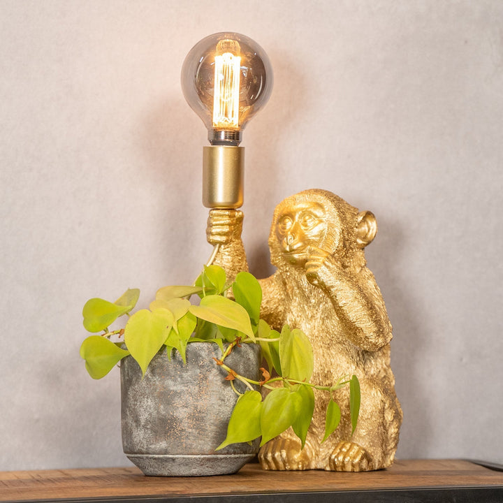 Luxe GoldenChimp Table Lamp-State of Style