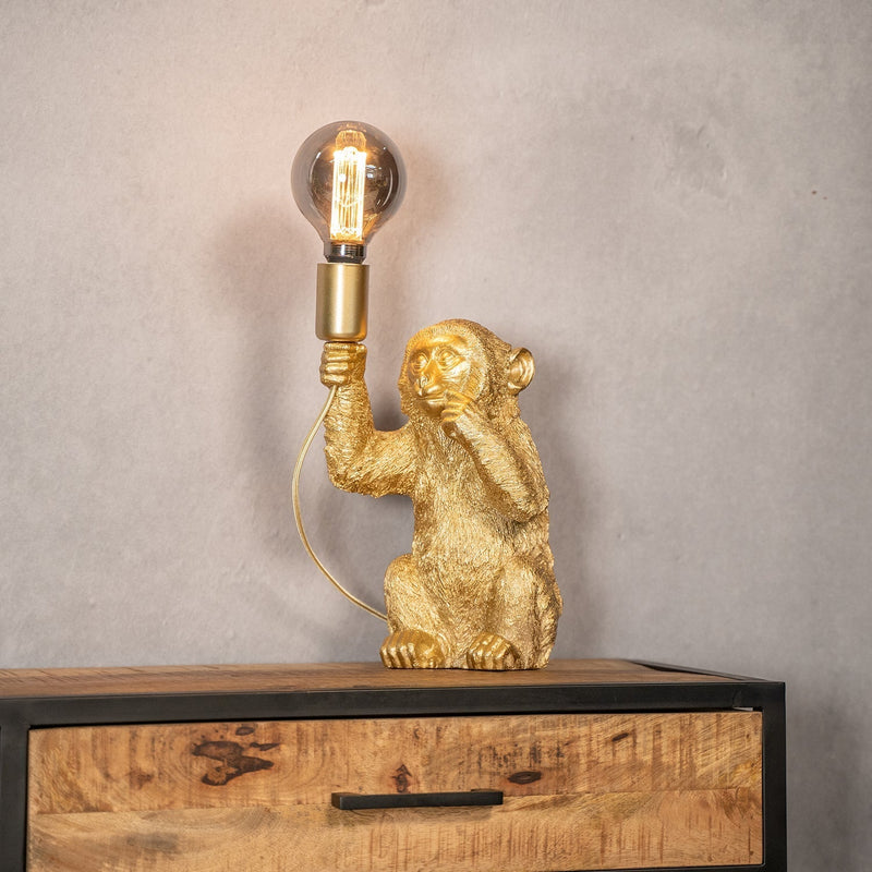 Luxe GoldenChimp Table Lamp-State of Style