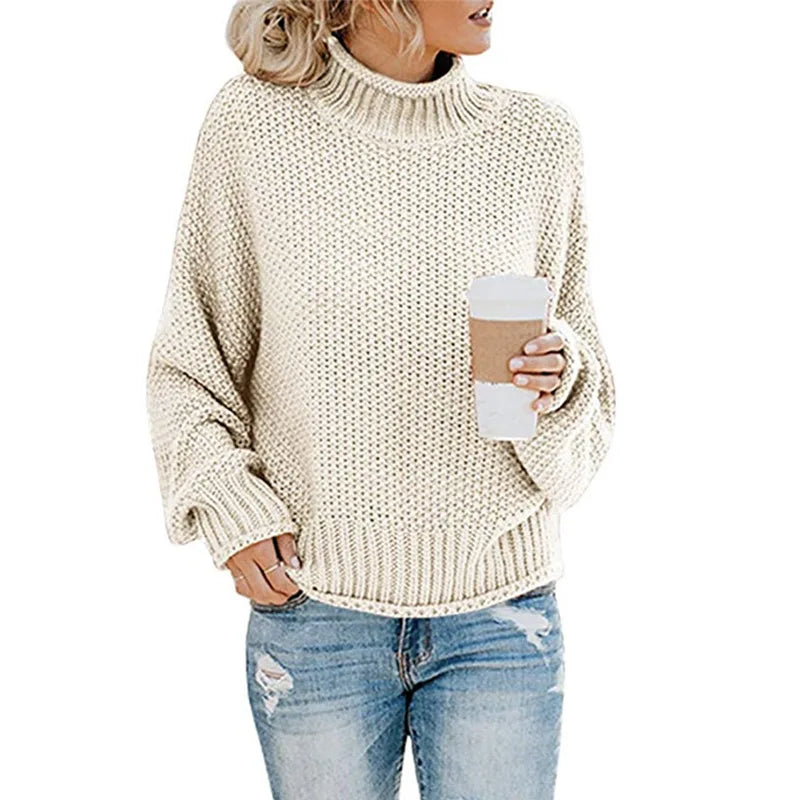 Luxe Ladies Turtleneck - Emma-Cream-S-State of Style